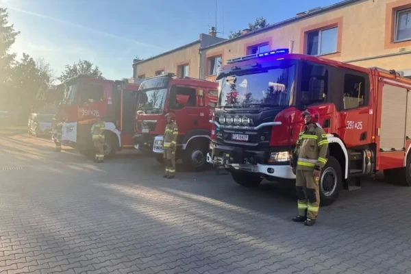 Strażacy z JRG ćwiczyli ratownictwo chemiczne i CBRNE