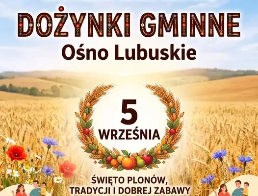 Dożynki Gminne w Ośnie Lubuskim: Krzysztof Cugowski i Dziani na stadionie