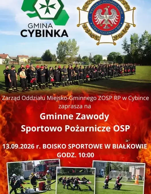 Gminne Zawody Sportowo-Pożarnicze OSP w Białkowie – 13 września