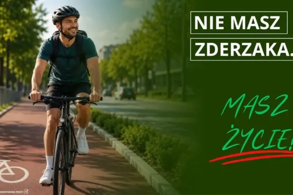 Rowerzyści wciąż narażeni na niebezpieczeństwo – policyjne statystyki nie pozostawiają złudzeń