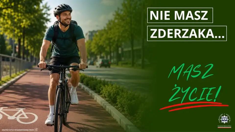 Rowerzyści wciąż narażeni na niebezpieczeństwo – policyjne statystyki nie pozostawiają złudzeń