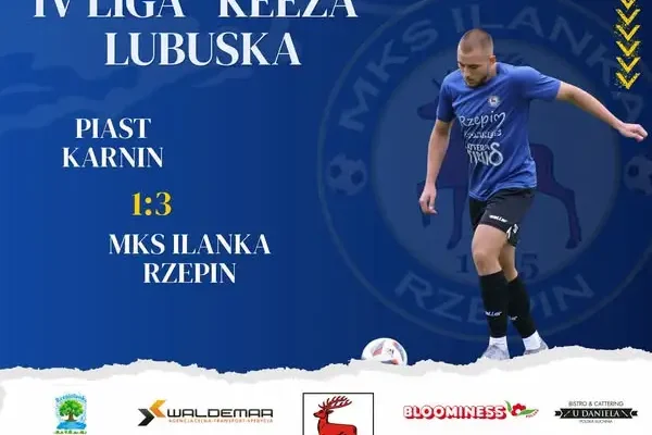 Ilanka Rzepin wygrała na wyjeździe z Piastem Karnin 3:1