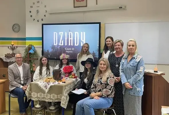 Narodowe Czytanie „Dziadów” cz. II w szkole w Górzycy