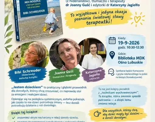 Prezentacja polskiego wydania książki „Jestem dzieckiem więc czuję gdzie są moi rodzice” w Ośnie Lubuskim
