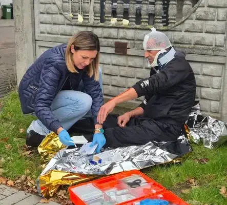 Górzyca: próbny alarm pożarowy w urzędzie gminy z udziałem strażaków OSP