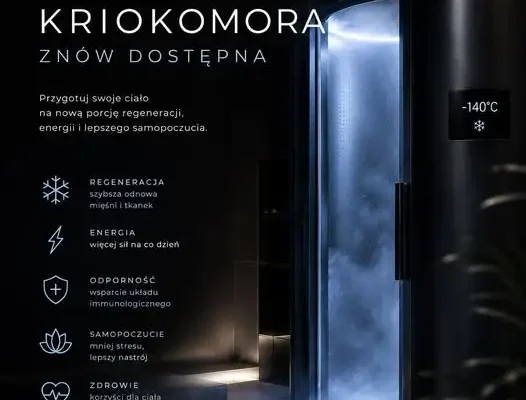Kriokomora wraca do BioFit w Słubicach. Trwa odliczanie do uruchomienia