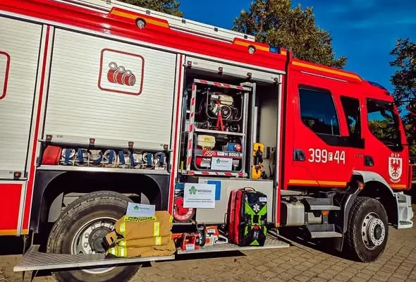Nowy sprzęt ratowniczy dla OSP Ośno Lubuskie dzięki programowi „Lubuski Strażak”