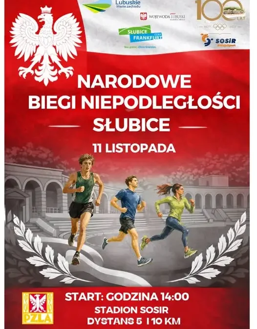 Bieg Niepodległości w Słubicach – 9. edycja już 11 listopada