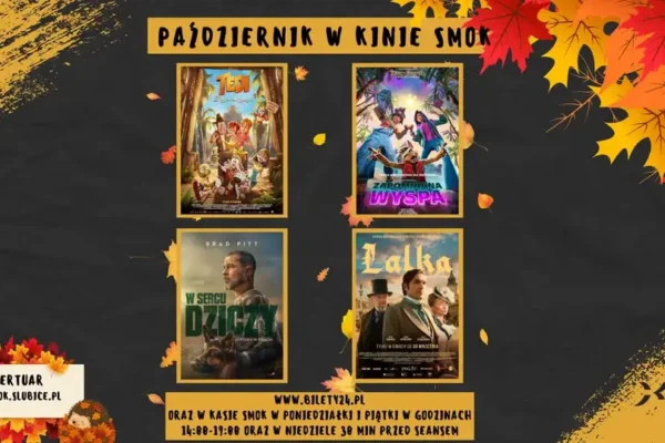 Kino SMOK w Słubicach zaprasza na październikowe seanse