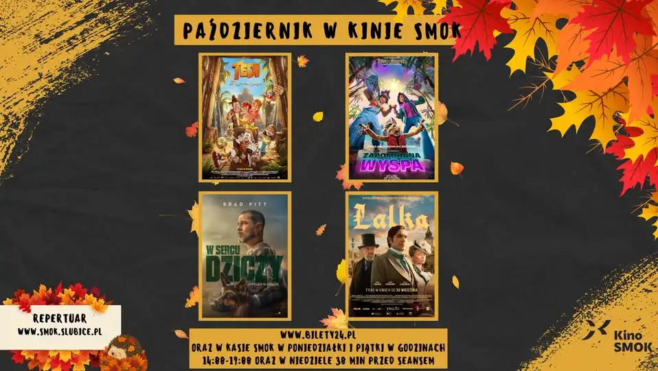 Kino SMOK w Słubicach zaprasza na październikowe seanse