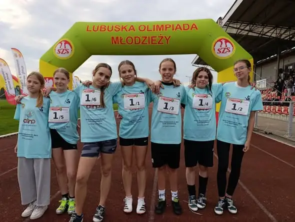 Uczniowie z Ośna Lubuskiego na finale wojewódzkim w biegach przełajowych