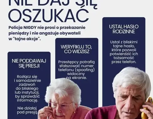 Fałszywi policjanci wciąż oszukują seniorów. Jak nie dać się nabrać?