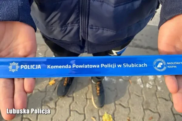 Odblaski ratują życie – policja apeluje o widoczność na drodze