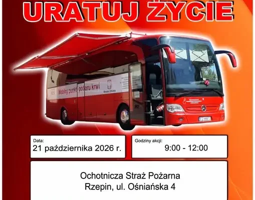 OSP Rzepin zaprasza na akcję oddawania krwi – sprawdź, jak się przygotować