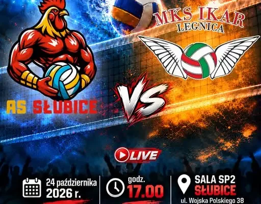 Siatkówka w Słubicach: KS AS podejmie MKS Ikar Legnica w 6. kolejce II ligi