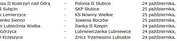 Odra Górzyca podejmie Lubniewiczankę w 11. kolejce klasy A