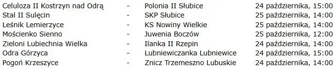 Odra Górzyca podejmie Lubniewiczankę w 11. kolejce klasy A