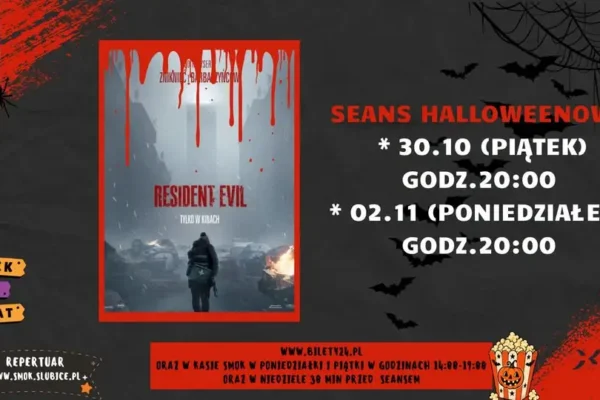 Halloween w Kinie SMOK – seans „Resident Evil” w mrocznym klimacie