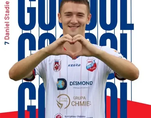 Polonia Słubice wygrywa 2:1! Daniel Stadie bohaterem po golu głową