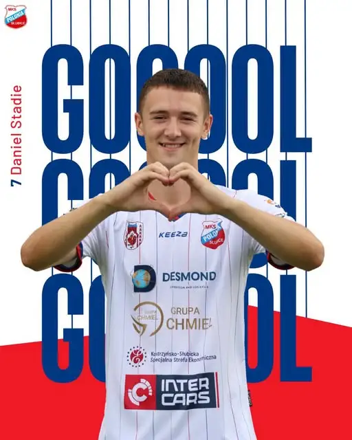 Polonia Słubice wygrywa 2:1! Daniel Stadie bohaterem po golu głową