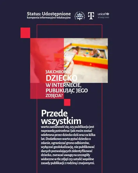 Sharenting pod lupą kampanii „Status: Udostępnione” – czy publikowanie zdjęć dzieci jest bezpieczne?