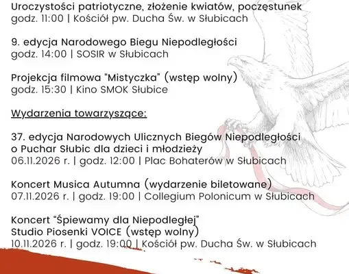 Słubice świętują 108. rocznicę niepodległości – harmonogram obchodów