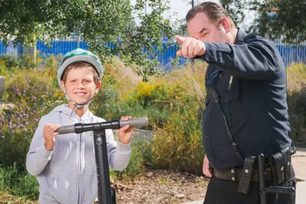 Słubiccy policjanci uczą dzieci bezpiecznych zachowań